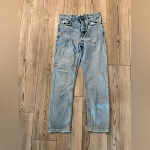 Rails Womens‎ Jeans Size 25 Light Wash Button Fly Denim Straight Leg